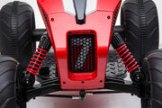 24V Sport Utility Edition Kids Ride On 2 Seater Electric ATV With Rubber Wheels and Leather Seat