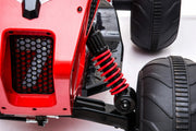 24V Sport Utility Edition Kids Ride On 2 Seater Electric ATV With Rubber Wheels and Leather Seat