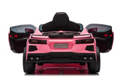2025 12V Chevrolet Corvette C8  Kids Ride On One Seater Electric Car with RC