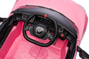 2025 12V Chevrolet Corvette C8  Kids Ride On One Seater Electric Car with RC