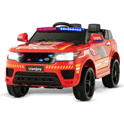 2023 12V Ride On SUV Kids Fire Fighter Truck
