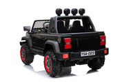 2024 24V Jeep Wrangler Style 4x4 with Top Lights 2 Seater Kids Ride On Car with Remote Control