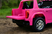 GMC Sierra 12V 2 Seater Kids Ride On Car With Remote Control Pink