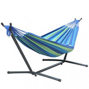 High Quality Hammock with Space Saving Steel Stand Includes Portable Carrying Case