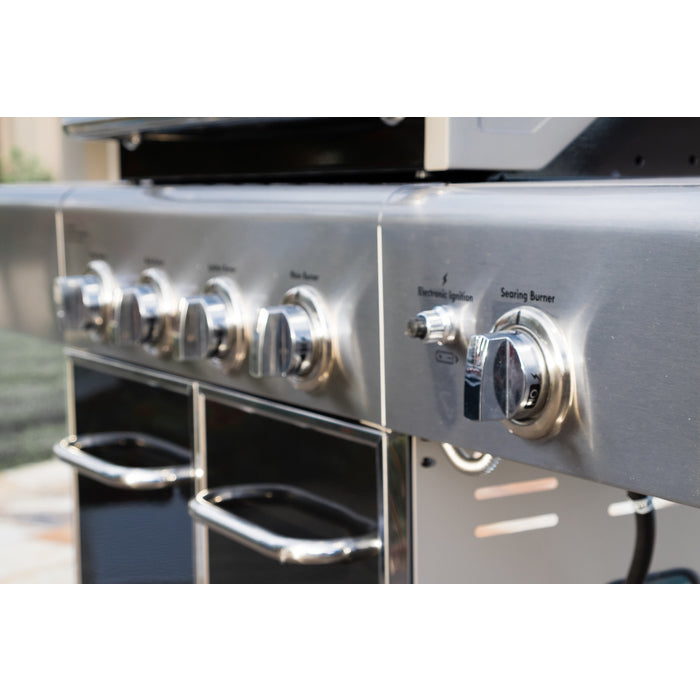 Kenmore 4-Burner Gas Grill with Side Searing Burner