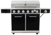 Barbecue Kenmore - 6 Burner Heavy Duty Gas Grill with Infrared Rear Burner Plus Side Burner