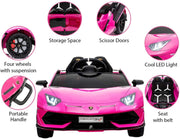 2023 Lamborghini Aventador SVJ 12V Kids Ride On Car With Remote Control