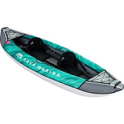 Aqua Marina Laxo-320 Recreational Kayak - 2 person. Inflatable deck. Kayak paddle set included.