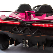 2023 Lamborghini Veneno 24V (2x12V) Ride On Cars 4x4 Upgraded Leather Seats Rubber Tires with Remote Control