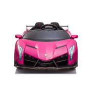 2023 Lamborghini Veneno 24V (2x12V) Ride On Cars 4x4 Upgraded Leather Seats Rubber Tires with Remote Control
