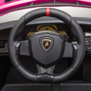 2023 Lamborghini Veneno 24V (2x12V) Ride On Cars 4x4 Upgraded Leather Seats Rubber Tires with Remote Control