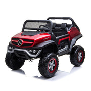 2024 24V Mercedes Benz Unimog 2 Seater Kids Ride On Cars With Remote Control