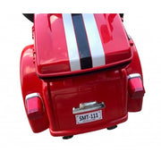 12V Kids Ride On Police Motorcycle Tricycle Motorbike with Siren Lights, Walkie Talkie