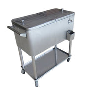 Permasteel Patio Cooler Stainless Steel - 80QT