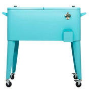 Permasteel Patio Coolers - 80QT - TURQUOISE