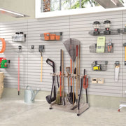 Suncast Tool Rack with Wheels