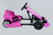 2024 36V Electric Go Kart with Adjustable Seat. Comes in Pink with Speeds Up To 15 Mph