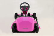 2024 36V Electric Go Kart with Adjustable Seat. Comes in Pink with Speeds Up To 15 Mph