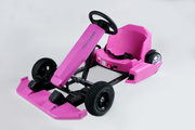 2024 36V Electric Go Kart with Adjustable Seat. Comes in Pink with Speeds Up To 15 Mph
