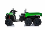 2024 6 Wheeler Tractor 24V 2 Seater Kids Ride On Car 4x4 With Remote Control