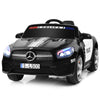2025 12V Mercedes Benz SL500 Kids Ride On One Seater Electric Police Car with LED Siren Lights and RC