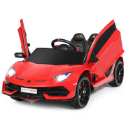 2025 12V Lamborghini Aventador SVJ Kids Ride On One Seater Electric Car with RC
