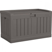 Suncast 50 Gallon Medium Deck Box with Seat - Stoney