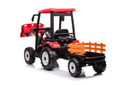2024 24V Rhino Tractor 1 Seater Ride on for Kids with Parental RC and Wagon