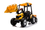 24V Rhino Tractor 1 Seater Ride on for Kids with Parental RC and Wagon