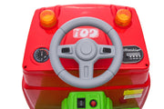 12V  Kids Ride On One Seater Electric Dump Truck with RC and Sound Effects