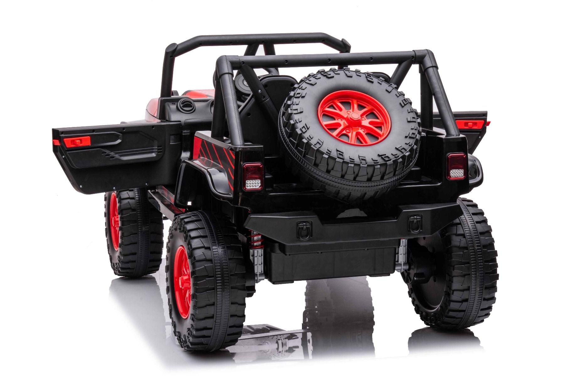 2024 24V Raider Jeep 2 Seater Wrangler Style 4x4 Kids Ride On Cars with
