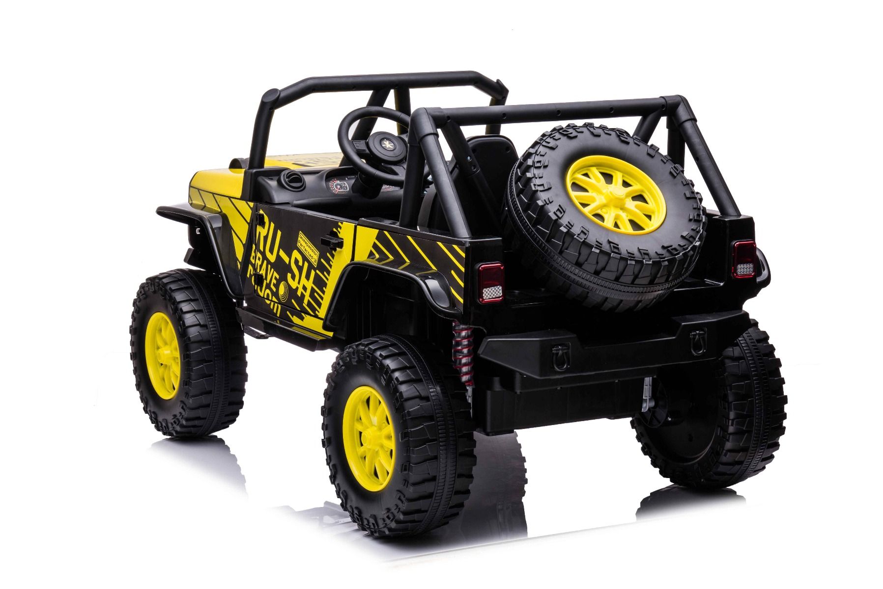 Mondo Motors, JEEP WRANGLER JL, Modello in Scala 1: 24, fino a 8 km/h di Velocità, Auto Giocattolo per Bambini 63615 Mondo Motors, JEEP WRANGLER JL, Modello in Scala 1: 24, fino a 8 km/h di Velocità, Auto Giocattolo per Bambini 63615