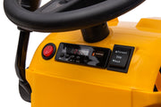 2025 12V Excavator Tractor Kids Ride On One Seater Electric Truck with RC and Wagon