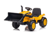 2025 12V Excavator Tractor Kids Ride On One Seater Electric Truck with RC and Wagon