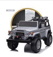 2023 24V Toyota FJ-40 2 Seater Kids Ride On Car 4x4 with Remote Control