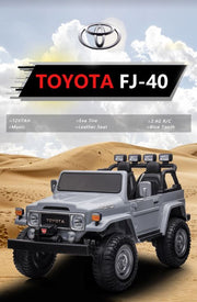 2023 24V Toyota FJ-40 2 Seater Kids Ride On Car 4x4 with Remote Control