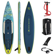 Aqua Marina Hyper Touring iSUP - 12'6" 3.81m/15cm with coil leash