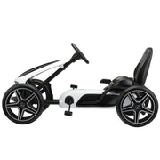 2025 Upgraded Licensed Mercedes Pedal Go Kart Kids Ride On Car with Rubber Tires