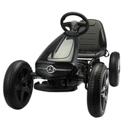 2025 Upgraded Licensed Mercedes Pedal Go Kart Kids Ride On Car with Rubber Tires