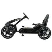 2025 Upgraded Licensed Mercedes Pedal Go Kart Kids Ride On Car with Rubber Tires