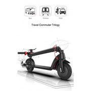 36V X7 Electric Scooter 10" Inflatable Tires Battery Fast charge up to 30km per hour