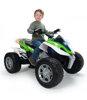 XXL Rage Edition 24V (2*12V) Kids Ride-On ATV/Quad | Rubber Wheels/10kmh | INJUSA