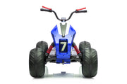 24V Sport Utility Edition Kids Ride On 2 Seater Electric ATV With Rubber Wheels and Leather Seat