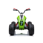 24V Sport Utility Edition Kids Ride On 2 Seater Electric ATV With Rubber Wheels and Leather Seat