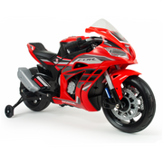 Officially Licensed Honda CBR Sport Edition 12V Motorcycle | Removable, Rear Stabilizing Wheels | INJUSA