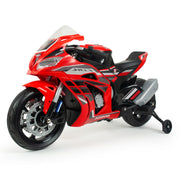 Officially Licensed Honda CBR Sport Edition 12V Motorcycle | Removable, Rear Stabilizing Wheels | INJUSA