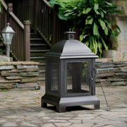 Shinerich Outdoor Steel Fireplace