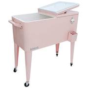 Permasteel Patio Cooler - 80QT - PINK