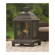 Shinerich Outdoor Steel Fireplace