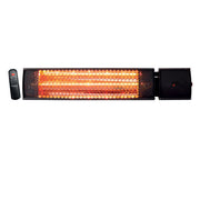 Permasteel  Electric Patio Mounted Heater - BLACK